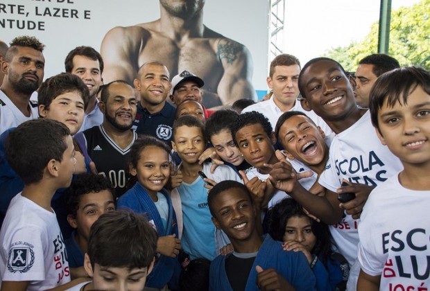 Aldo já tem seu próprio projeto social no Rio. Foto: Felipe Fiorito/Divulgação