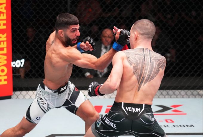 Em Luta T Cnica No Ufc Las Vegas Prod Gio Amir Albazi Bate Kai Kara