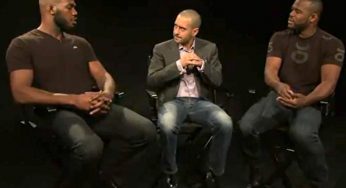 Jon Jones e Rashad Evans batem boca em programa de TV