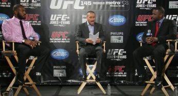 Em clima amistoso, Jones e Rashad se respeitam na coletiva do UFC 145