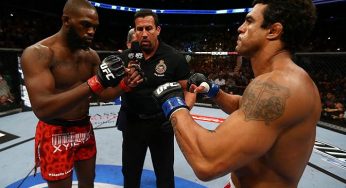 Veja a luta entre Jon Jones e Vitor Belfort em imagens