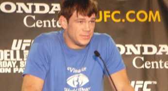 Griffin sofre lesão no joelho e não luta no UFC 155