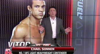 Na TV, Sonnen responde provocações de Belfort: ‘Ficaria feliz de providenciar sua viagem até Jesus’