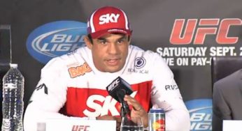 Belfort provoca Wanderlei Silva: ‘Todo mundo quer lutar comigo agora, pegue a senha’