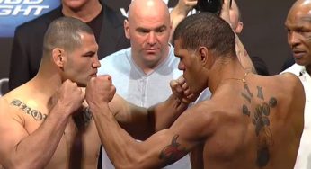 Vídeo: Veja como foi a pesagem do UFC 160