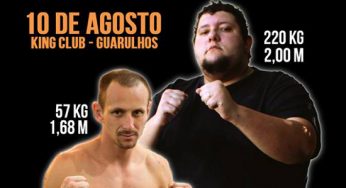 Novo evento de Guarulhos traz de volta ao MMA as batalhas ‘Davi x Golias’