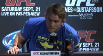 Gustafsson se espelha em Weidman para bater Jones: ‘Todos podem perder’