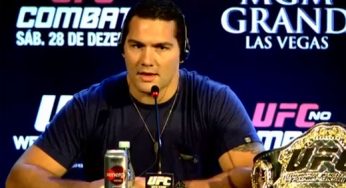 Weidman revela incômodo com gritos de ‘Uh, vai morrer’ da torcida brasileira