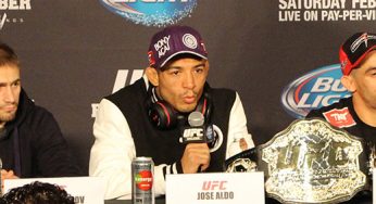 Aldo não vê evolução no jogo em pé de Chad Mendes: ‘Continua a mesma pessoa’