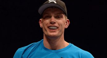 Stephen Thompson comemora nocaute no UFC 170: ‘Me senti realmente confortável’