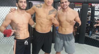 Erick Silva ajuda irmãos para suas lutas no Jungle Fight 67