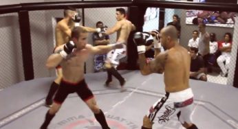 VÍDEO: Double Fighting divulga regras de luta de MMA disputada em duplas