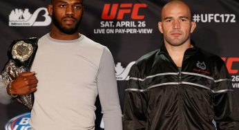 Jones lidera salários do UFC 172 e Glover pode ter recebido até 17 vezes menos que rival