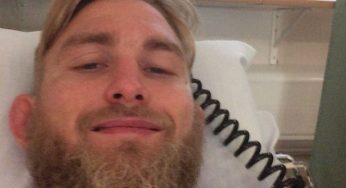 Alexander Gustafsson passa por cirurgia bem sucedida no joelho e posta foto