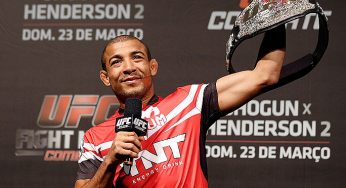 José Aldo assume liderança de ranking do UFC após suspensão a Jon Jones