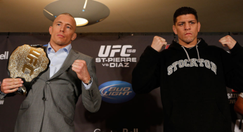 St. Pierre: ‘Nick Diaz errou ao aceitar luta contra Anderson Silva no peso médio’