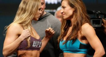 Ronda Rousey e Miesha Tate entram na lista das ’50 mais saradas do esporte’