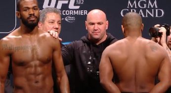 UFC 182: Jones e Cormier frustram expectativa e têm encarada estranha após pesagem