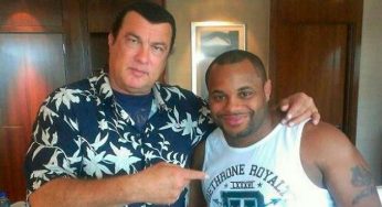 Daniel Cormier terá ajuda de Steven Seagal para luta contra Jon Jones