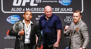 Treinador diz a Aldo que avisou Dana: ‘Se McGregor encostar em você, ninguém te segura’