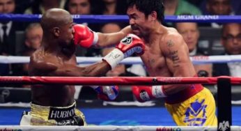 Vídeo: Assista aos melhores momentos da luta entre Floyd Mayweather x Manny Pacquiao