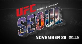 UFC anuncia expansão e fará primeiro evento na Coréia do Sul em novembro