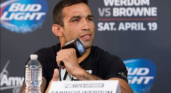 Werdum explica briga com treinador de Browne: ‘Quis manter a distância’