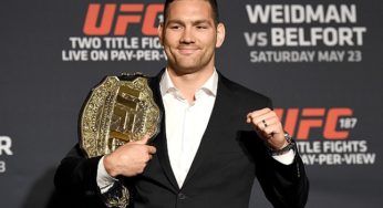 Weidman quer despachar Rockhold e subir de peso