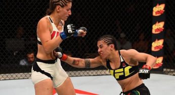 Jéssica Andrade e Rani Yahya recebem suspensões médicas de seis meses após UFC FN 71