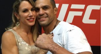 Esposa de Vitor entende saída de Ronaldo do UFC: ‘Perdemos milhões com a Reebok’