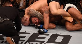 Trujillo protesta contra derrota para Tibau no UFC SP