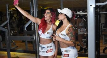 Fotos: Esposa de Alexandre Frota e ex-Panicat serão ring girls no Jungle