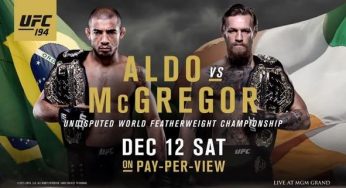 Vídeo: Aldo e McGregor acertam as contas no UFC 194