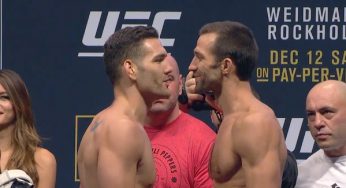 Luke Rockhold faz comentário machista sobre a lesão sofrida por Chris Weidman no UFC 261