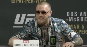 No estilo ‘El Chapo’, McGregor provoca: ‘Vou desfilar com a cabeça de Dos Anjos no Rio’