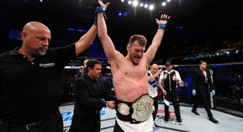 Miocic é favorito nas apostas para manter cinturão no UFC 203