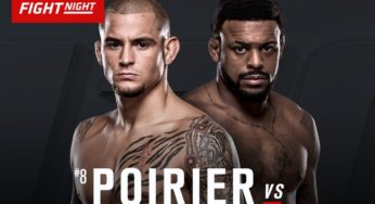 Poirier e Johnson fazem luta principal do UFC no Texas