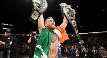 McGregor assume o segundo lugar do ranking peso por peso do UFC