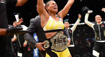 Há 8 anos, Amanda Nunes ‘rugia’ e conquistava o cinturão no UFC 200; relembre