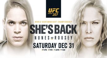 Cinco motivos para assistir o UFC 207 nesta sexta