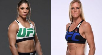 Bethe Correia enfrenta ex-campeã Holly Holm na luta principal do UFC Cingapura