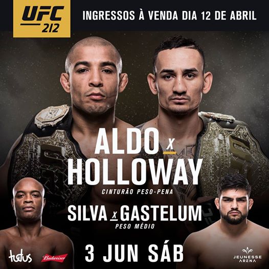 Ultimate Divulga Preços Dos Ingressos Para O Ufc 212 No Rio De Janeiro Super Lutas 2271