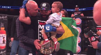 Patrício Pitbull finaliza Daniel Straus e reconquista cinturão do Bellator