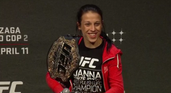 Joanna se vê como primeira mulher campeã de duas divisões no UFC