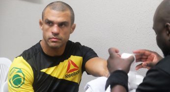 Vitor Belfort chora por luta cancelada e não crava aposentadoria