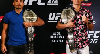 José Aldo é favorito nas apostas contra Max Holloway no UFC 212