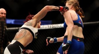 Vídeo: Assista o nocaute que rendeu o cinturão do UFC a Cris Cyborg