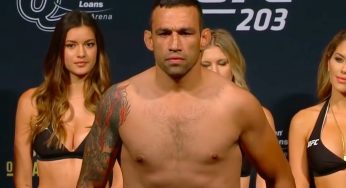 Assista, ao vivo, à pesagem oficial do UFC Austrália, com Fabrício Werdum