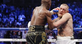 Mayweather diz que pegou leve com McGregor para ‘manter o show’