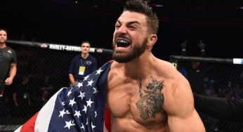 Derrotado por Vicente Luque, Mike Perry desafia Robbie Lawler: ‘Vamos trocar socos’